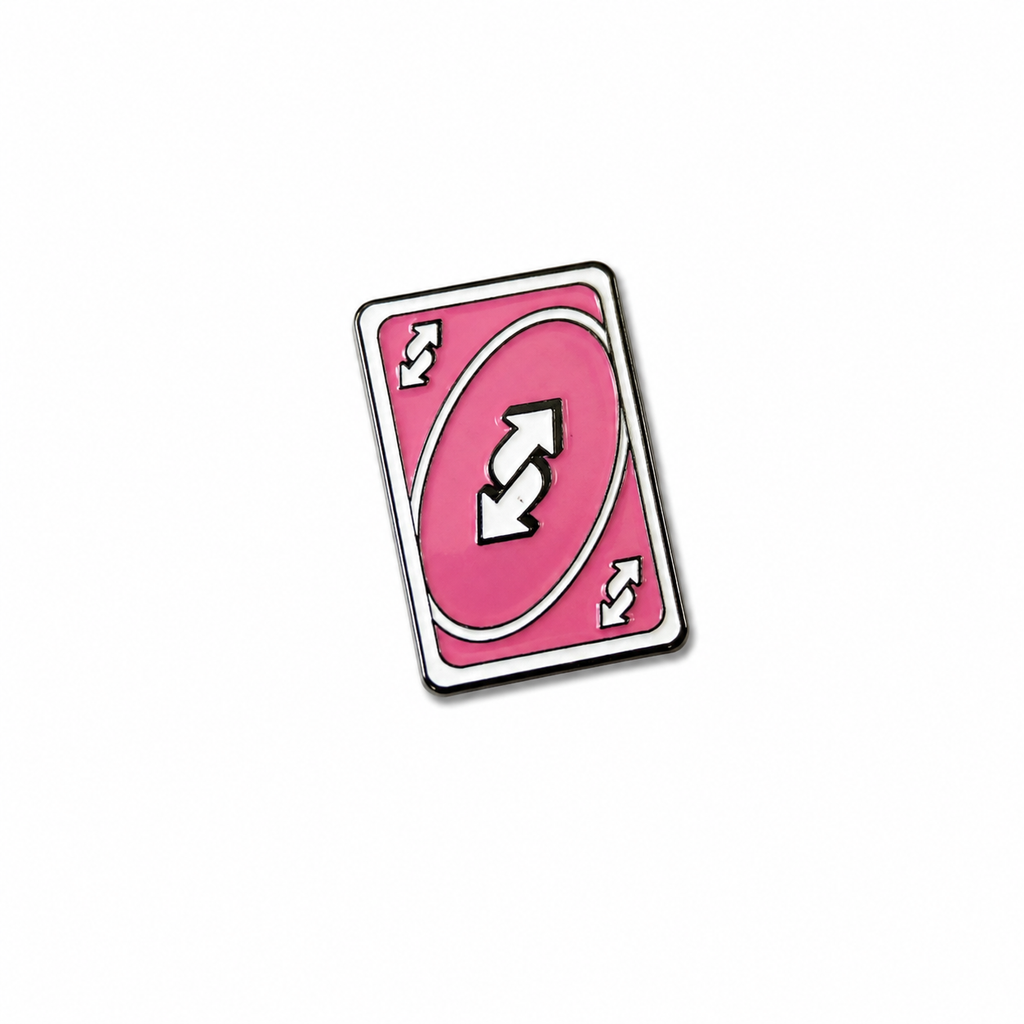 Stickers métal - Uno rose