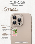 Stickers résine - Matcha