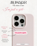 Stickers résine - Just girl