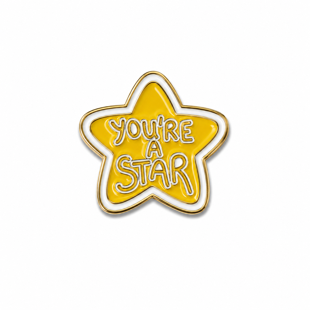 Stickers métal - Star