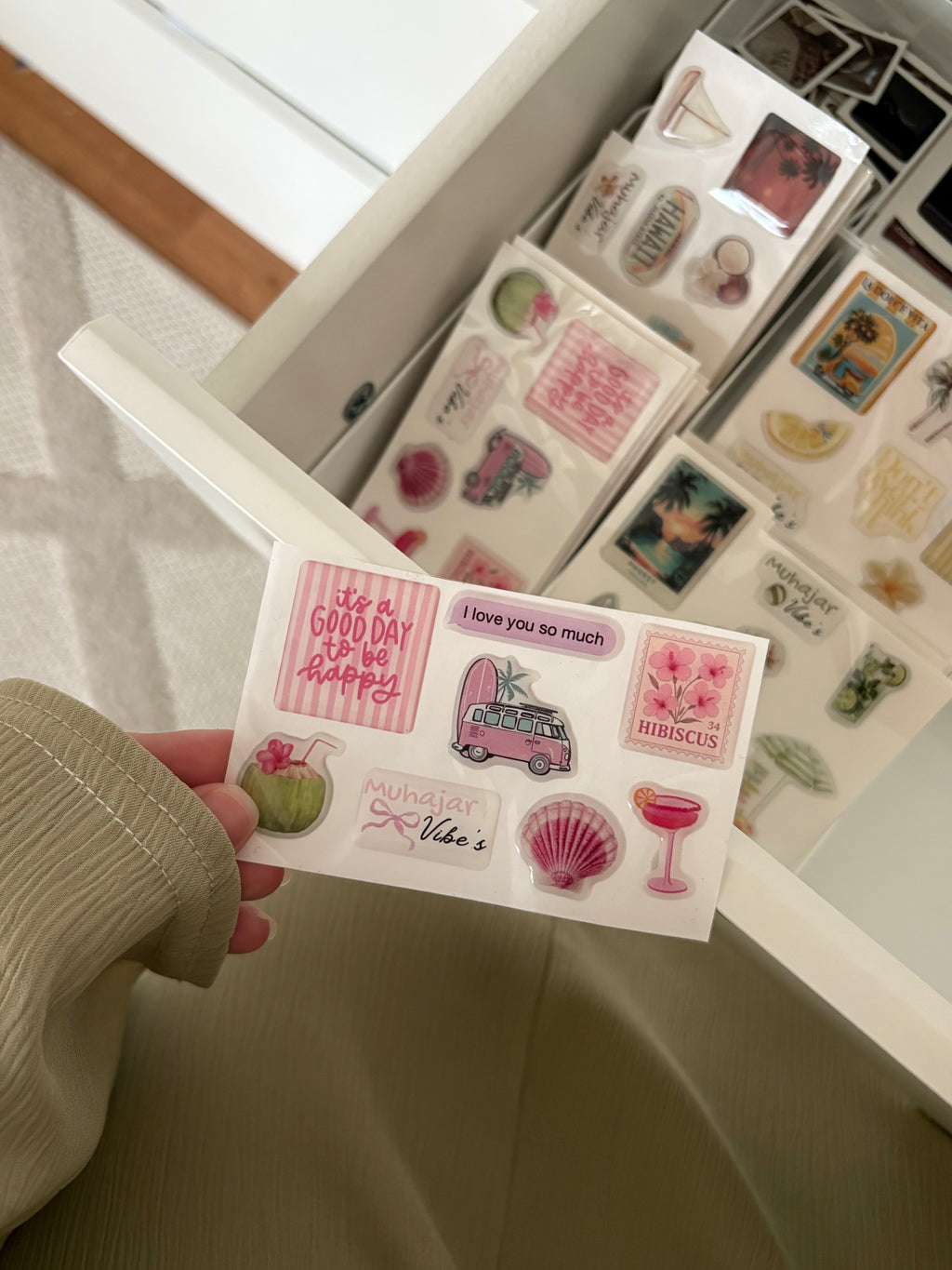 Planche Stickers - Sweet Summer