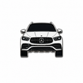 Stickers métal - AMG GT