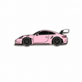 Stickers métal - Porsche 911